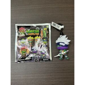 Teenage Mutant Ninja Turtles x Naruto Bag Clip Keychain - Donnie x Kakashi (B)